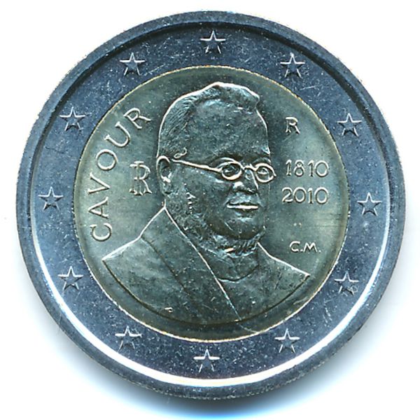 Италия, 2 евро (2010 г.)