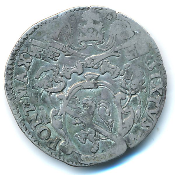 Болонья, 1 джулио (1590 г.)