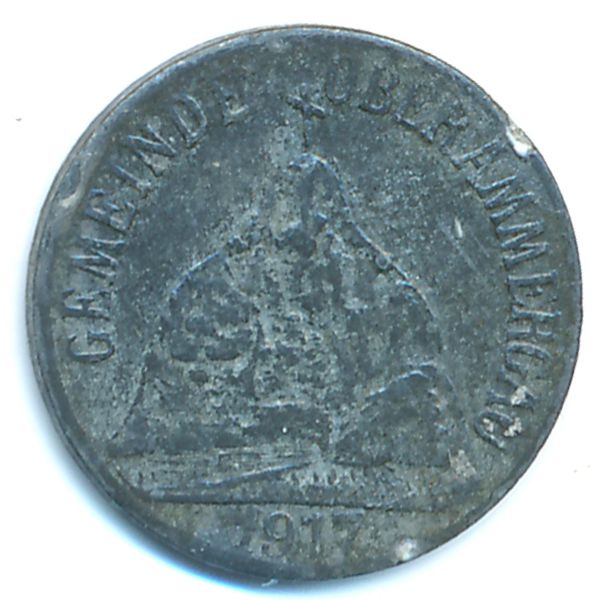 Обераммергау., 5 пфеннигов (1917 г.)