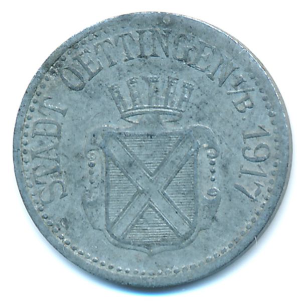 Эттинген., 10 пфеннигов (1917 г.)