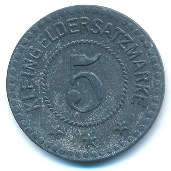 Пирмазенс., 5 пфеннигов (1917 г.)