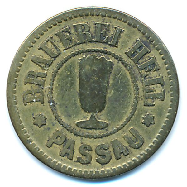 Пассау., 1/2 литра пива