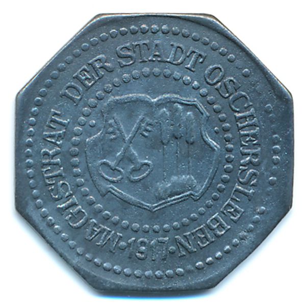 Ошерслебен., 10 пфеннигов (1917 г.)