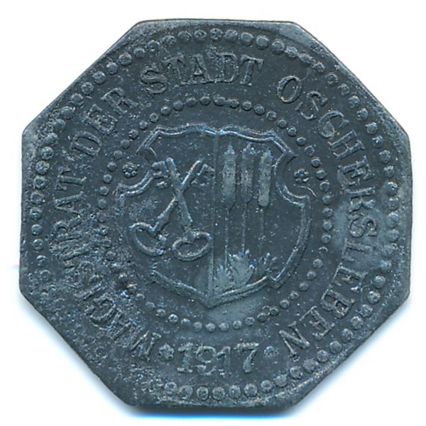 Ошерслебен., 50 пфеннигов (1917 г.)