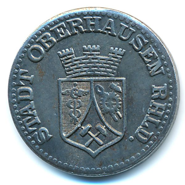 Оберхаузен., 10 пфеннигов (1919 г.)