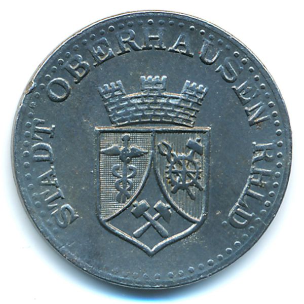 Оберхаузен., 25 пфеннигов (1919 г.)