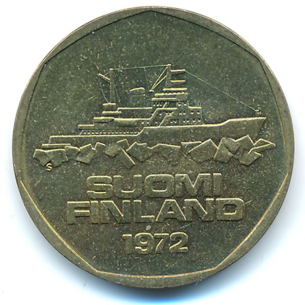 Финляндия, 5 марок (1972 г.)