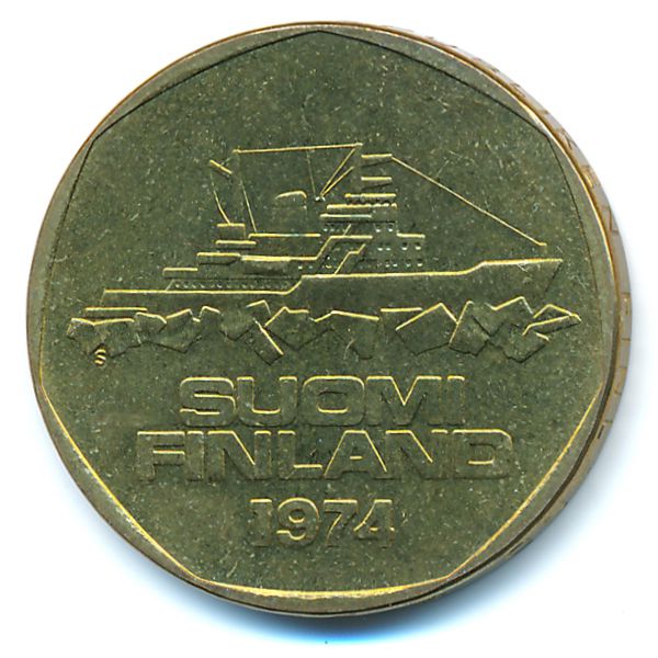 Финляндия, 5 марок (1974 г.)