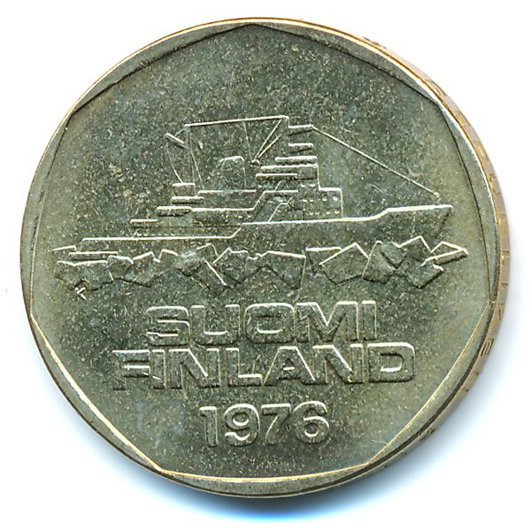 Финляндия, 5 марок (1976 г.)