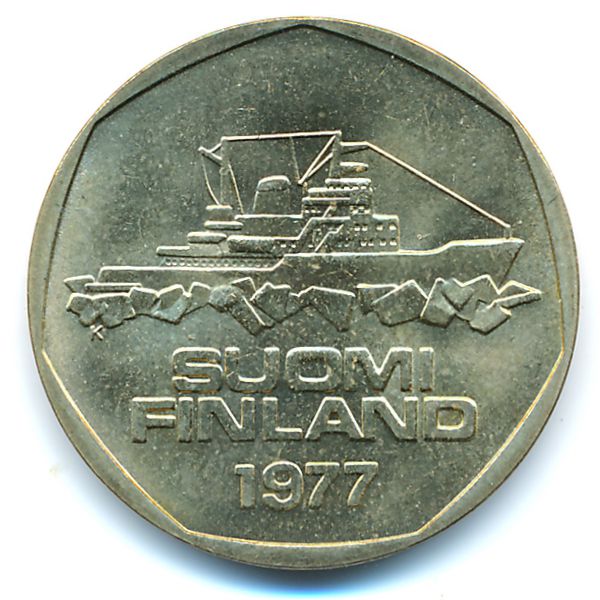 Финляндия, 5 марок (1977 г.)