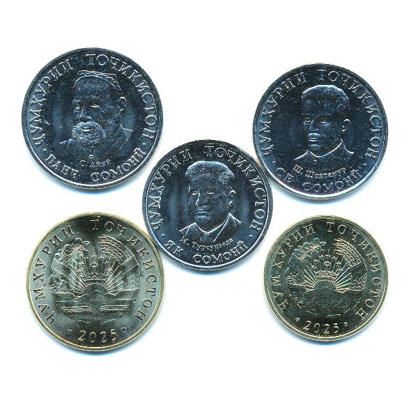 Таджикистан, Набор монет (2025 г.)