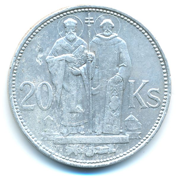Словакия, 20 крон (1941 г.)