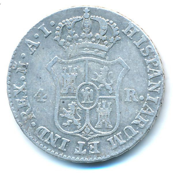 Испания, 4 реала (1811 г.)