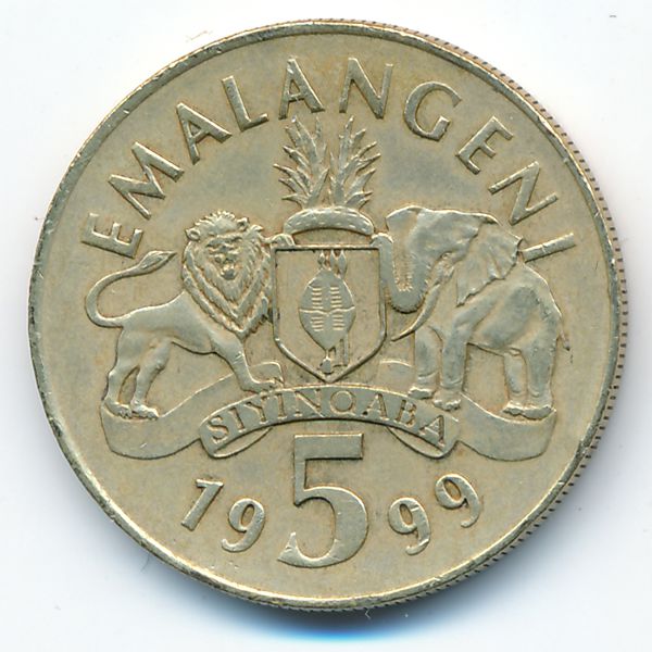 Свазиленд, 5 эмалангени (1999 г.)