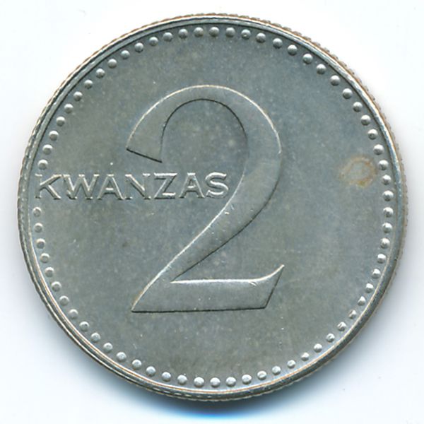 Ангола, 2 кванзы (1977 г.)