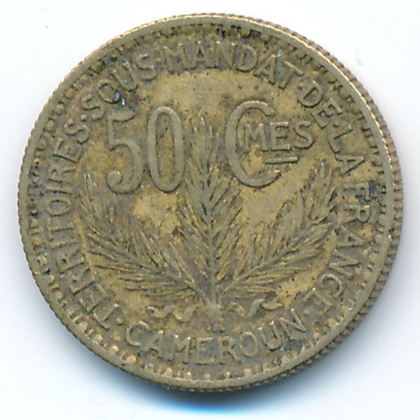 Камерун, 50 сентим (1925 г.)