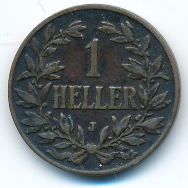 Немецкая Африка, 1 геллер (1907 г.)