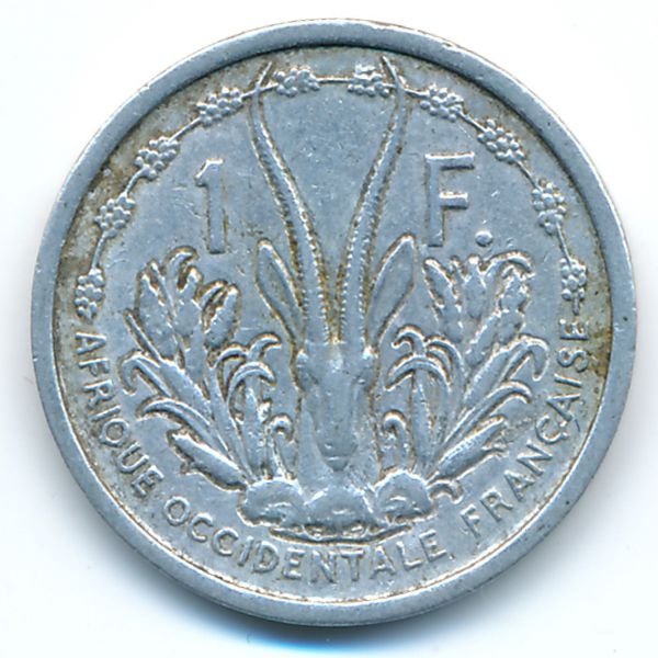 Французская Западная Африка, 1 франк (1948 г.)
