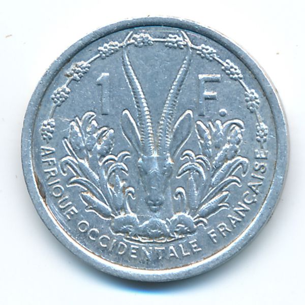 Французская Западная Африка, 1 франк (1948 г.)