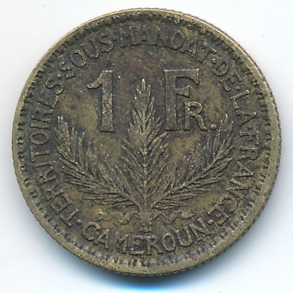 Камерун, 1 франк (1925 г.)