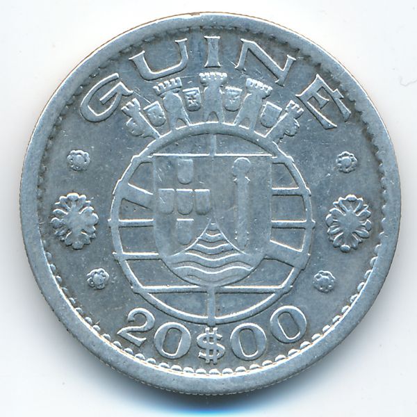 Гвинея-Бисау, 20 эскудо (1952 г.)