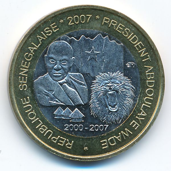 Сенегал, 6000 франков (2007 г.)