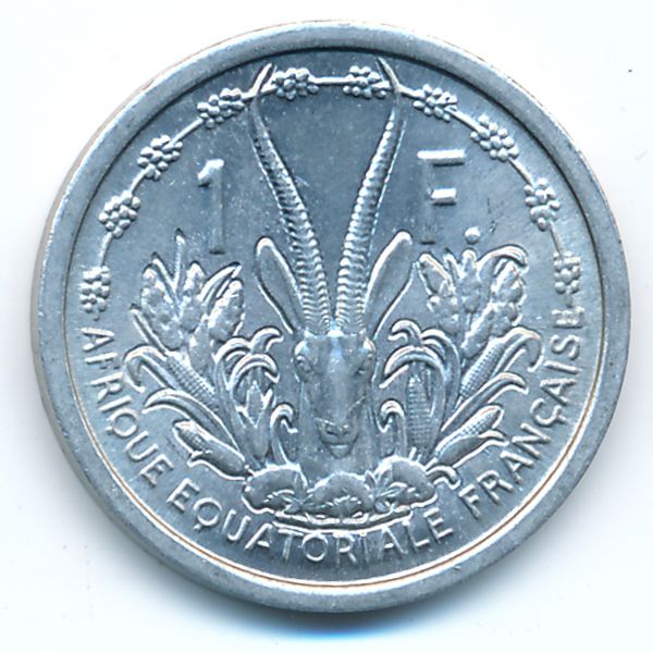 Французская Экваториальная Африка, 1 франк (1948 г.)