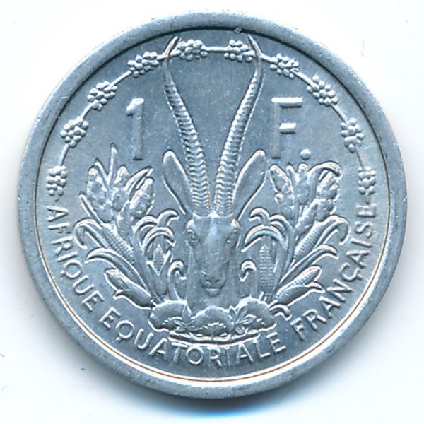 Французская Экваториальная Африка, 1 франк (1948 г.)