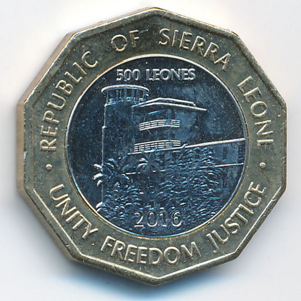 Сьерра-Леоне, 500 леоне (2004 г.)