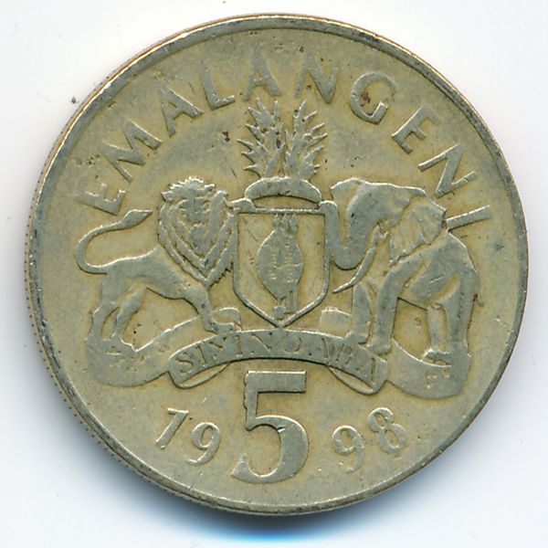 Свазиленд, 5 эмалангени (1998 г.)