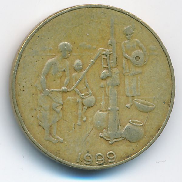 Западная Африка, 10 франков (1999 г.)