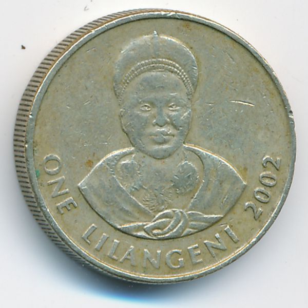Свазиленд, 1 лилангени (2002 г.)