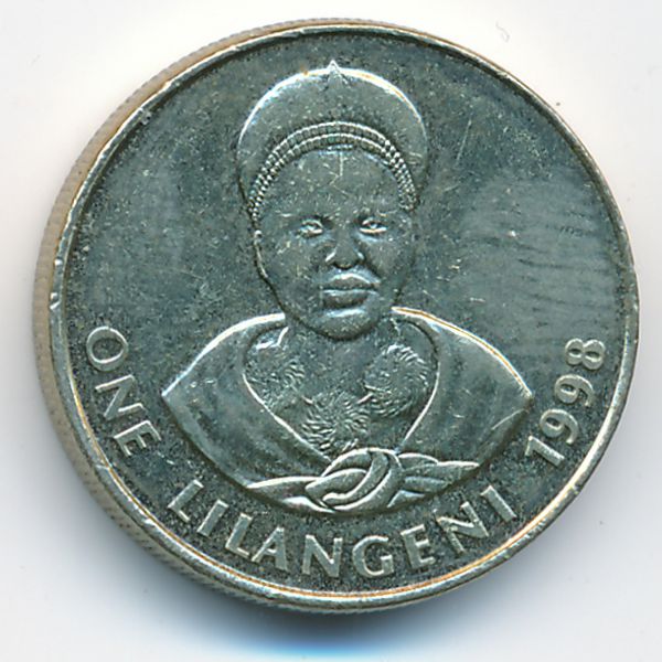 Свазиленд, 1 лилангени (1998 г.)