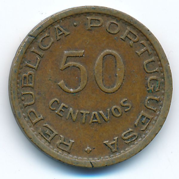 Ангола, 50 сентаво (1953 г.)