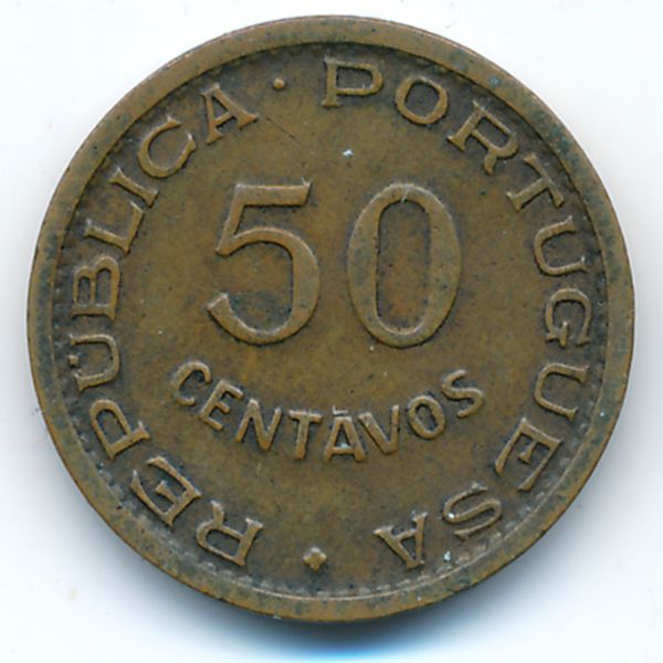 Ангола, 50 сентаво (1955 г.)