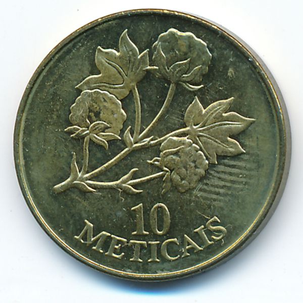 Мозамбик, 10 метикал (1994 г.)