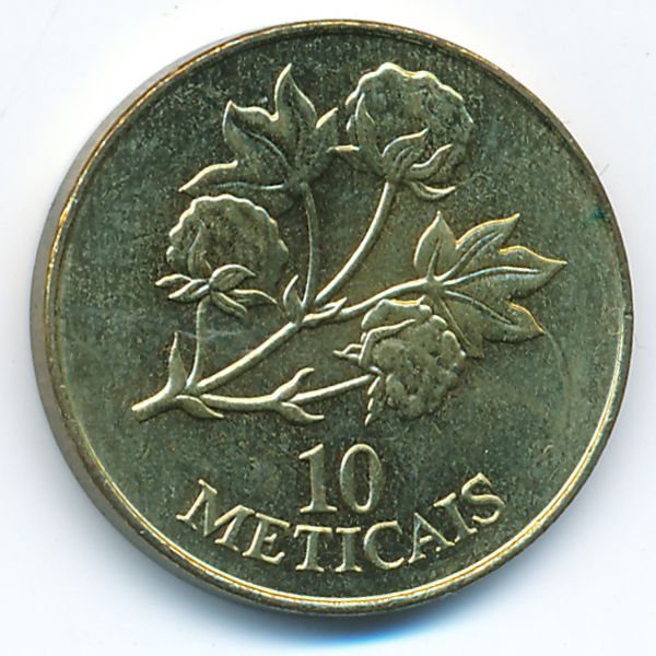 Мозамбик, 10 метикал (1994 г.)