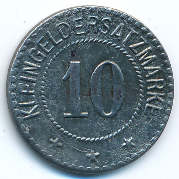 Пайне., 10 пфеннигов