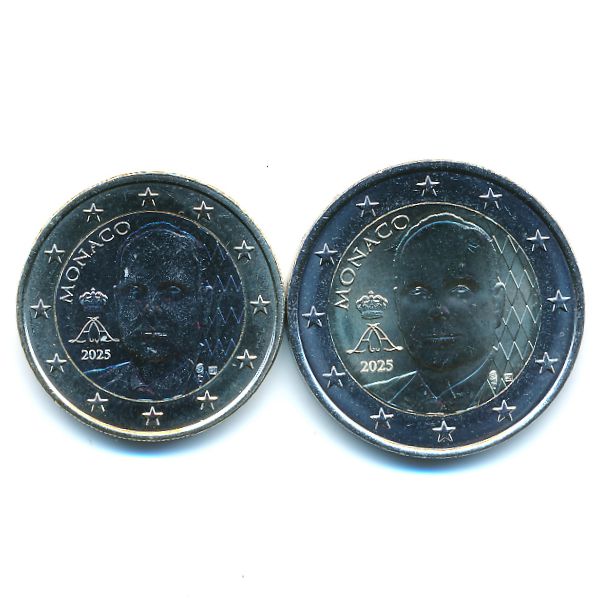 Монако, Набор монет (2025 г.)