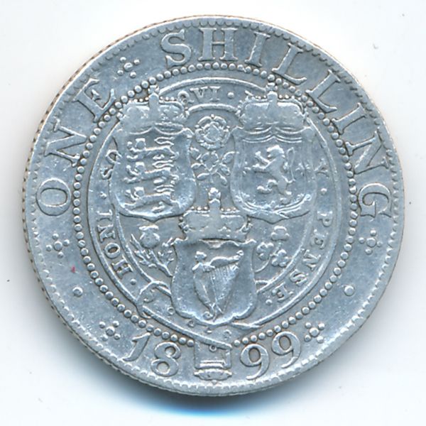 Великобритания, 1 шиллинг (1899 г.)