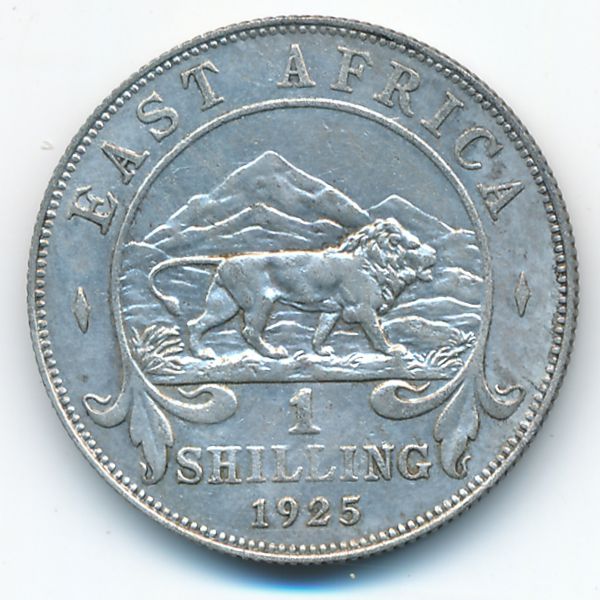 Восточная Африка, 1 шиллинг (1925 г.)