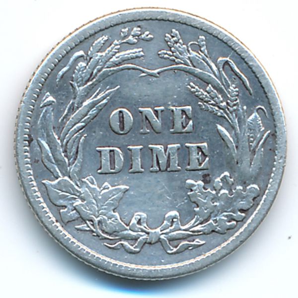 США, 1 дайм (1905 г.)