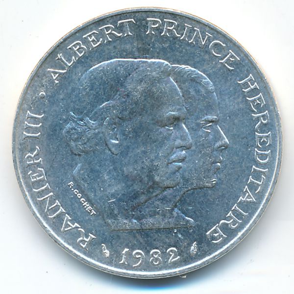 Монако, 100 франков (1982 г.)