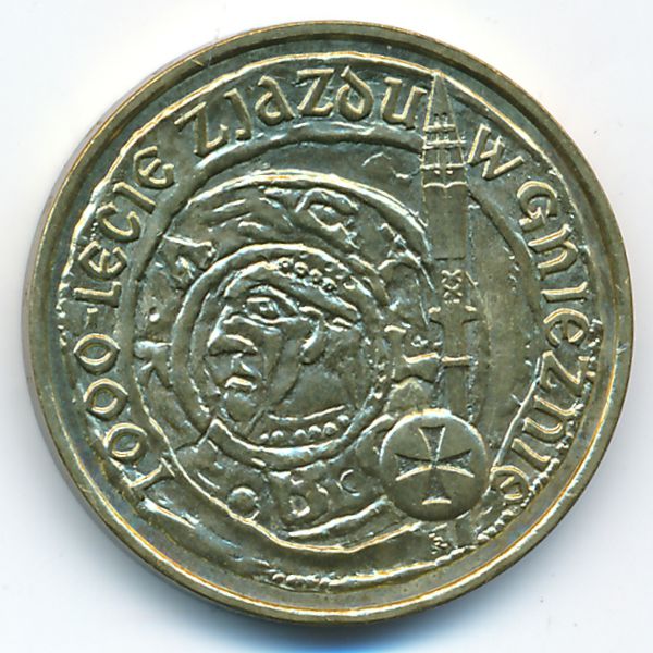 Польша, 2 злотых (2000 г.)