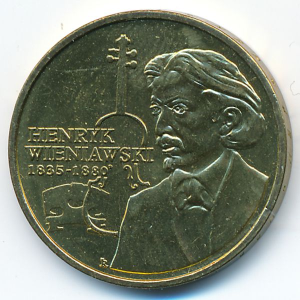 Польша, 2 злотых (2001 г.)