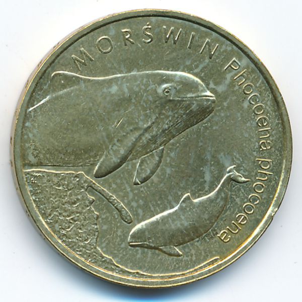 Польша, 2 злотых (2004 г.)