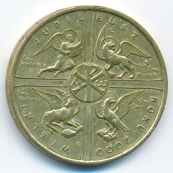 Польша, 2 злотых (2000 г.)