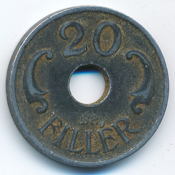Венгрия, 20 филлеров (1941 г.)