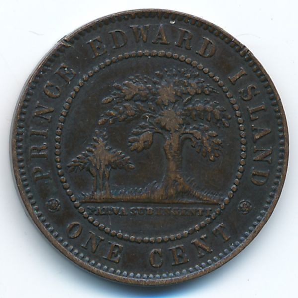 Остров Принца Эдварда, 1 цент (1871 г.)
