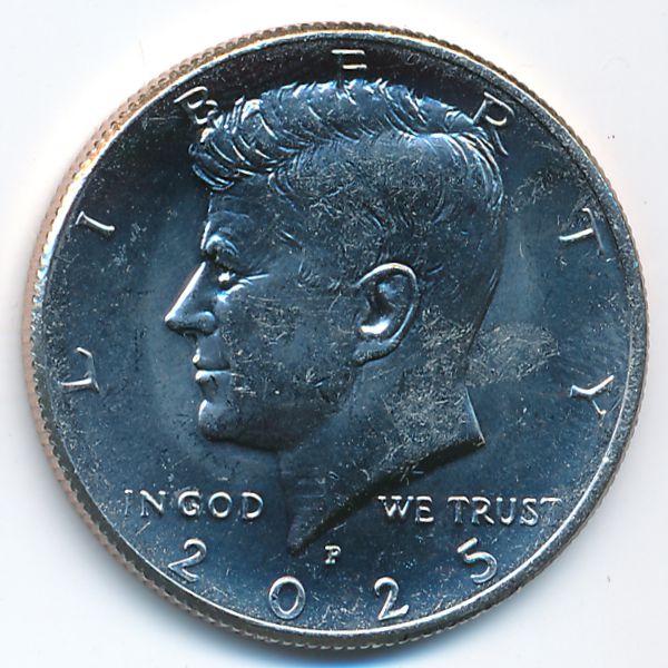 США, 1/2 доллара (2025 г.)